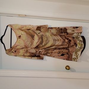 Roberto Cavalli xl dress 3/4 sleeves